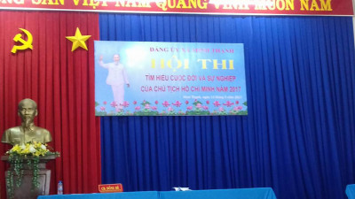 Chi bộ Trường Mẫu Giáo Minh Thạnh tham gia Hội thi "Tìm hiểu cuộc đời và sự nghiệp của Chủ tịch Hồ Chí Minh năm 2017)